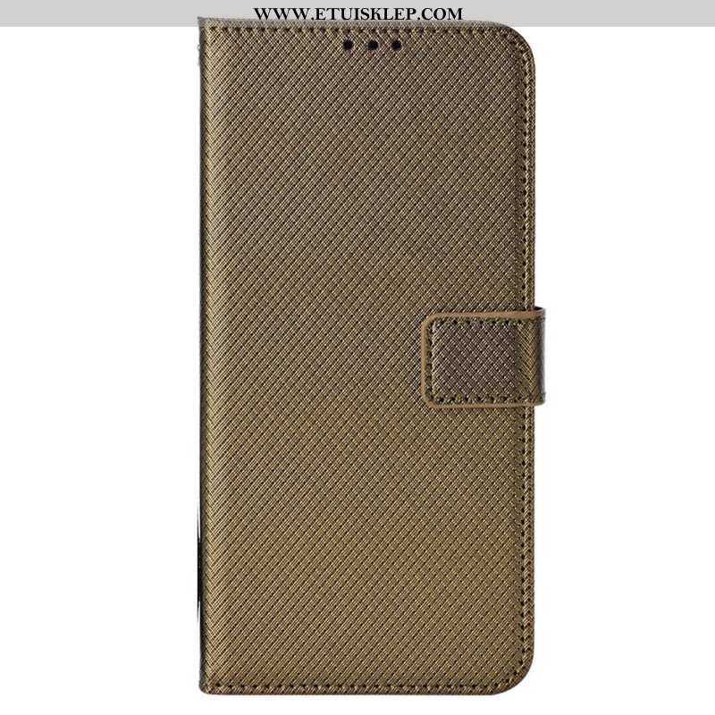 Etui Folio do Xiaomi 12T / 12T Pro z Łańcuch Pasek Ze Sztucznej Skóry